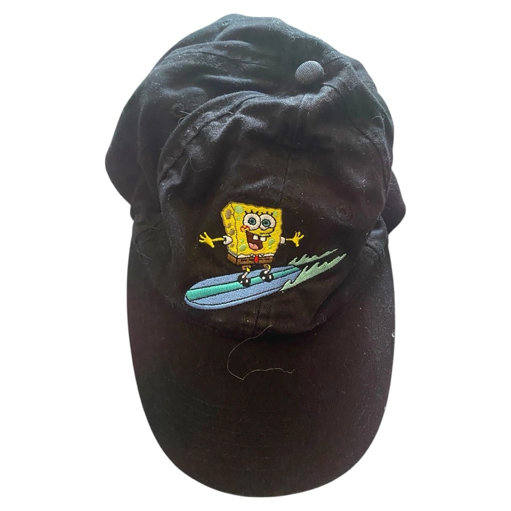 SpongeBob SquarePants Black and Yellow Surfboard Hat